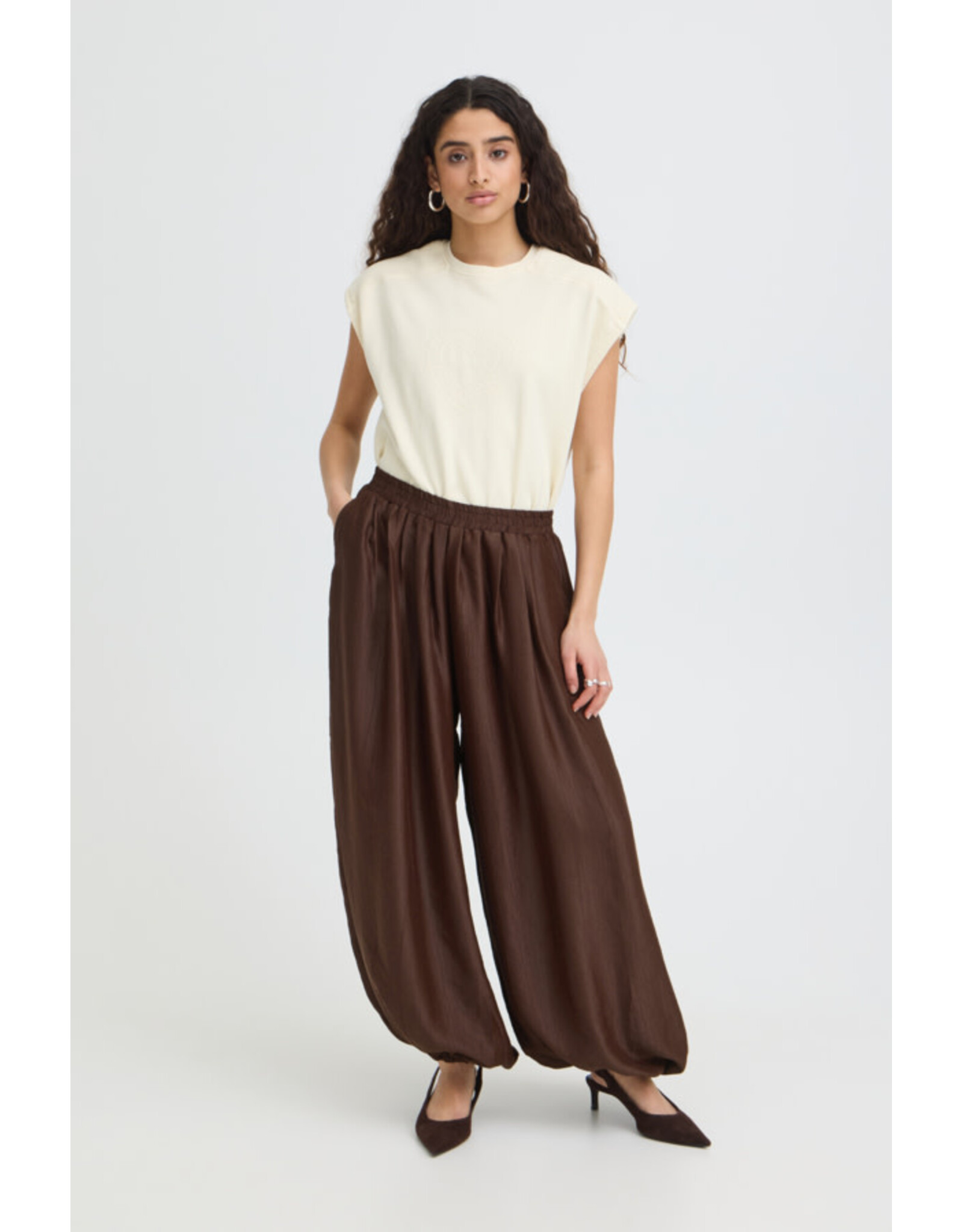 ICHI ICHI - Balloon Pants (Chicory Coffee)