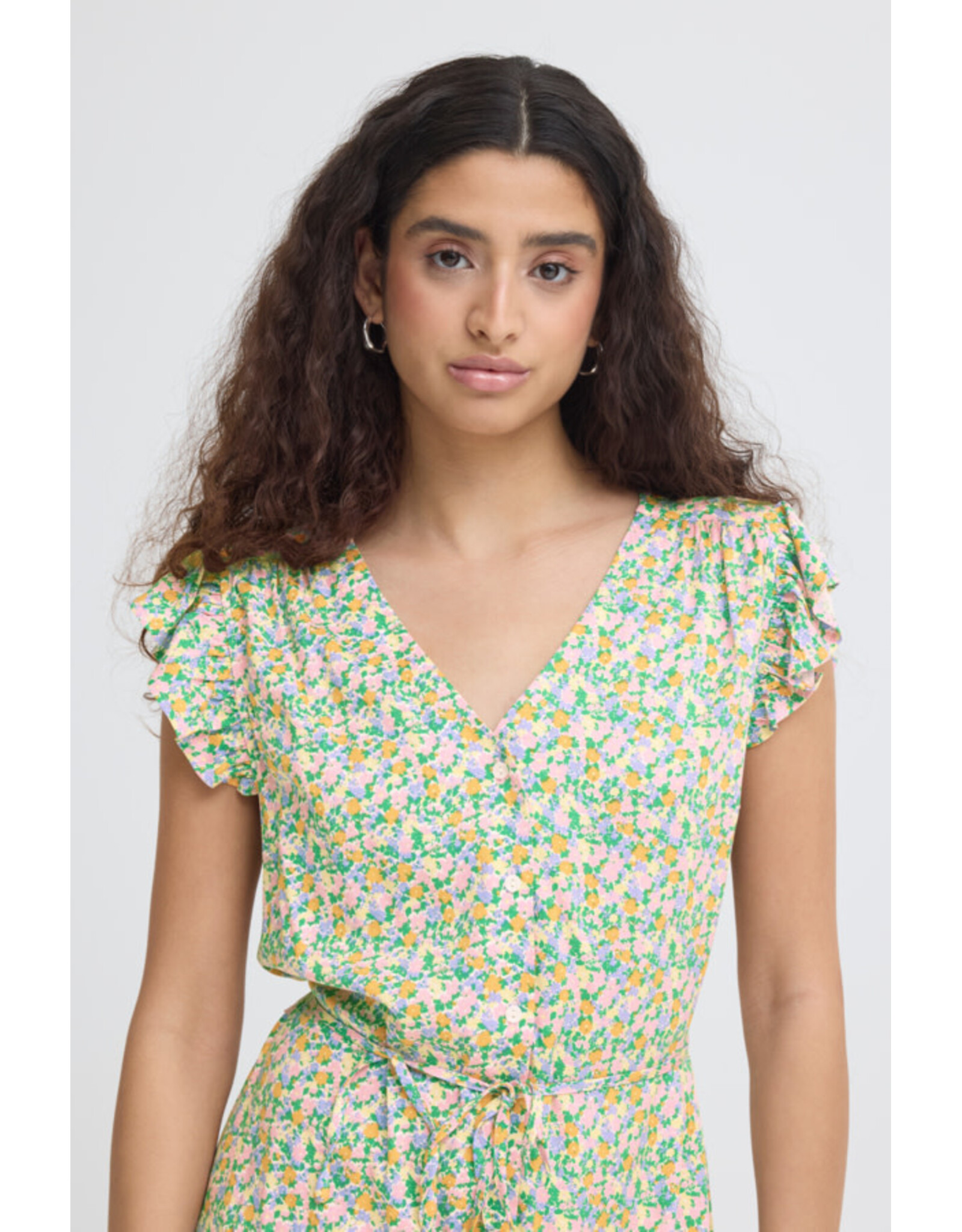 ICHI ICHI - Haya Dress (Multi Flower)