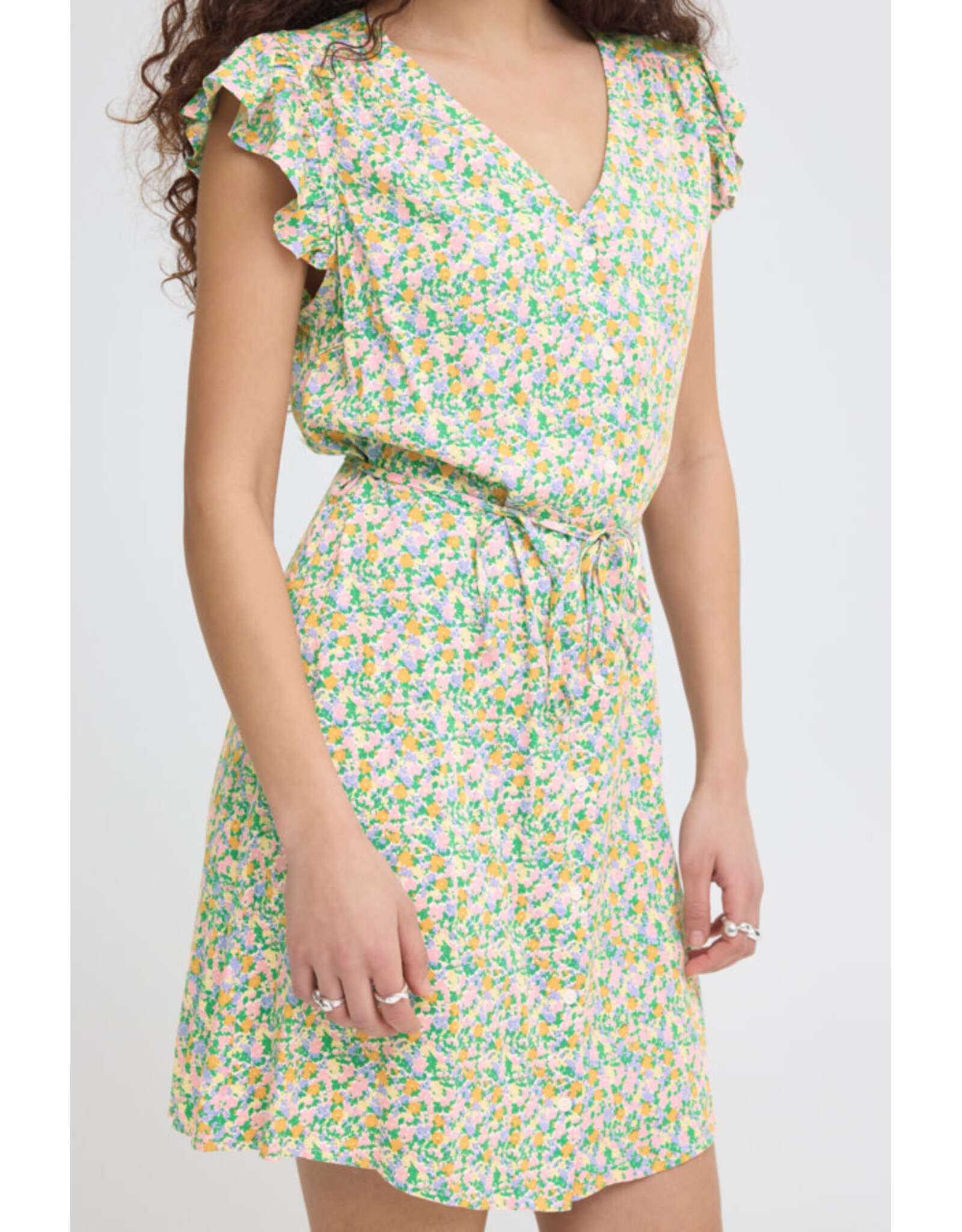 ICHI ICHI - Haya Dress (Multi Flower)