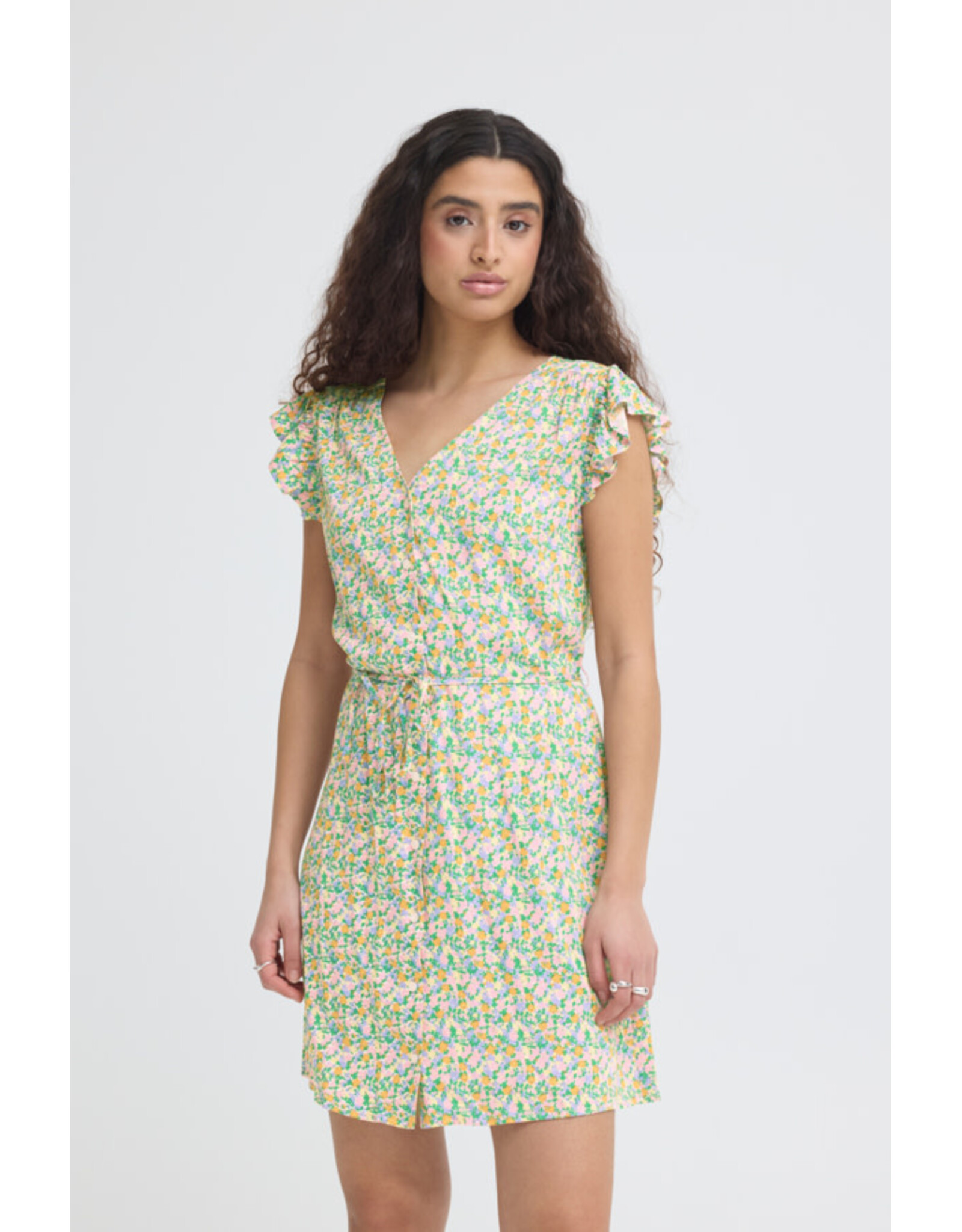 ICHI ICHI - Haya Dress (Multi Flower)