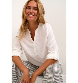 Kaffe Kaffe - Milia Blouse (Chalk)
