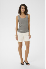 Kaffe Kaffe - Tiana Striped Tank (Black / Chalk)