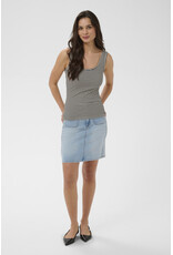 Kaffe Kaffe - Tiana Striped Tank (Black / Chalk)