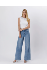 VERVET VERVET - High Rise Seam Detail Palazzo Jeans (Enthuse)