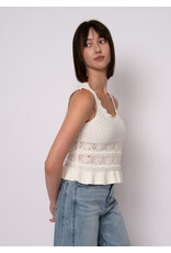 RD Style RD Style - Esmat Sleeveless U Neck Top (Cream)