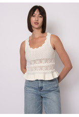 RD Style RD Style - Esmat Sleeveless U Neck Top (Cream)