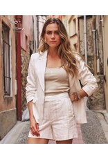 EsQualo EsQualo - Linen Blazer (Stripe)