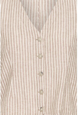 b.young b.young - Falakka Waistcoat (Rainy Day Stripe)