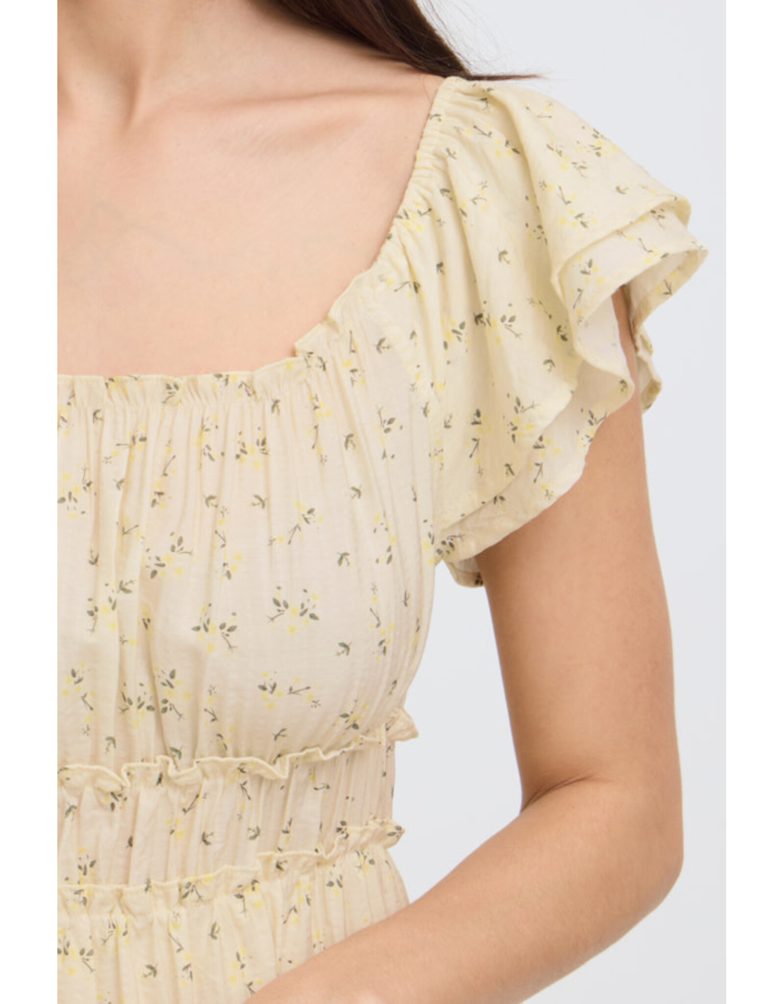 b.young b.young - Heloise Dress (Yellow Floral)