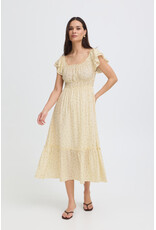 b.young b.young - Heloise Dress (Yellow Floral)