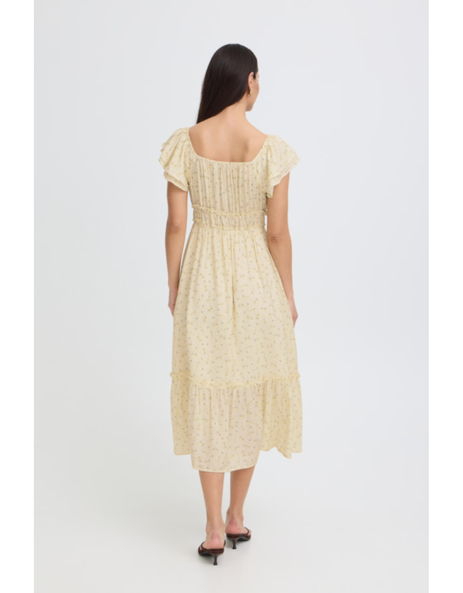 b.young b.young - Heloise Dress (Yellow Floral)