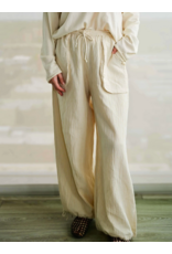 RD Style RD Style - Ginny Double Weave Stripe Pants (Stone / Off White)