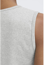 ICHI ICHI - Palma Sleeveless Button Front Top (Alloy)