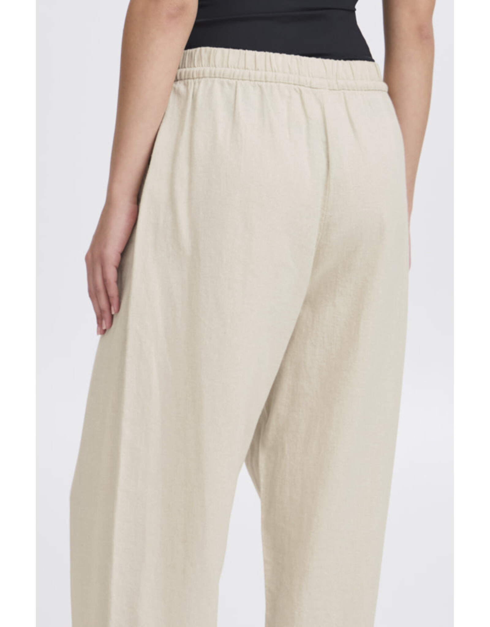 ICHI ICHI - Linno Barrel Pant (Natural Ecru)