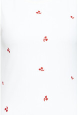 ICHI ICHI - Palma Sleeveless Top (Cloud Dancer / Red)