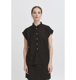 ICHI ICHI - Linno Blouse (Black)