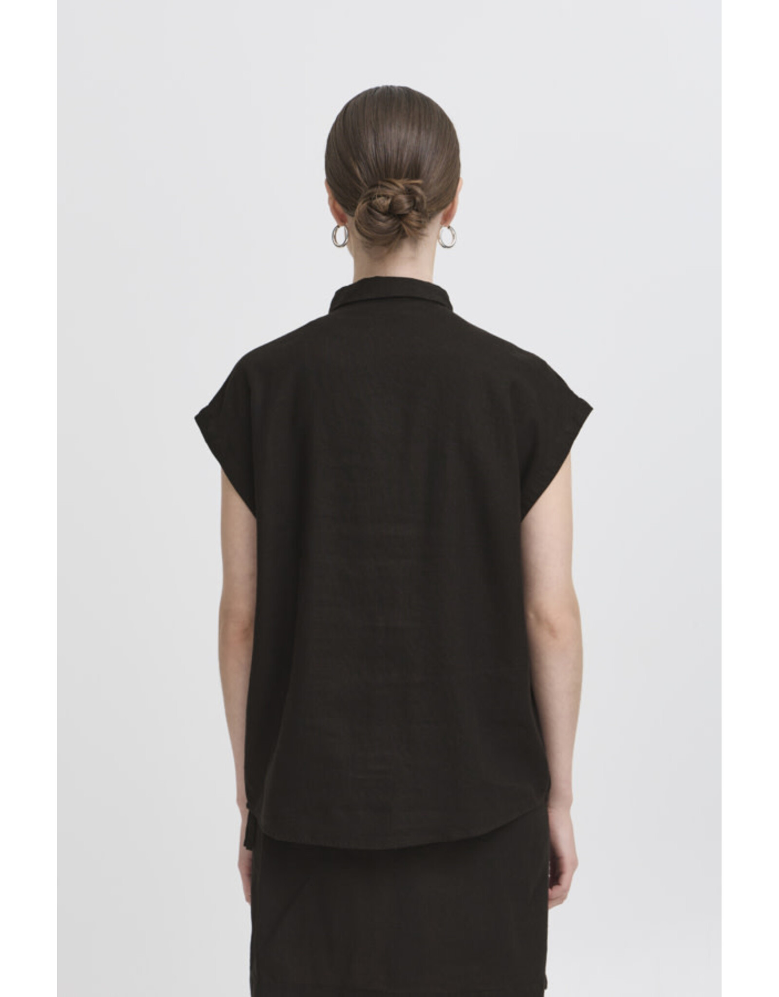 ICHI ICHI - Linno Blouse (Black)