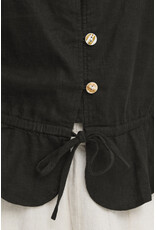 ICHI ICHI - Linno Button Up Tank (Black)