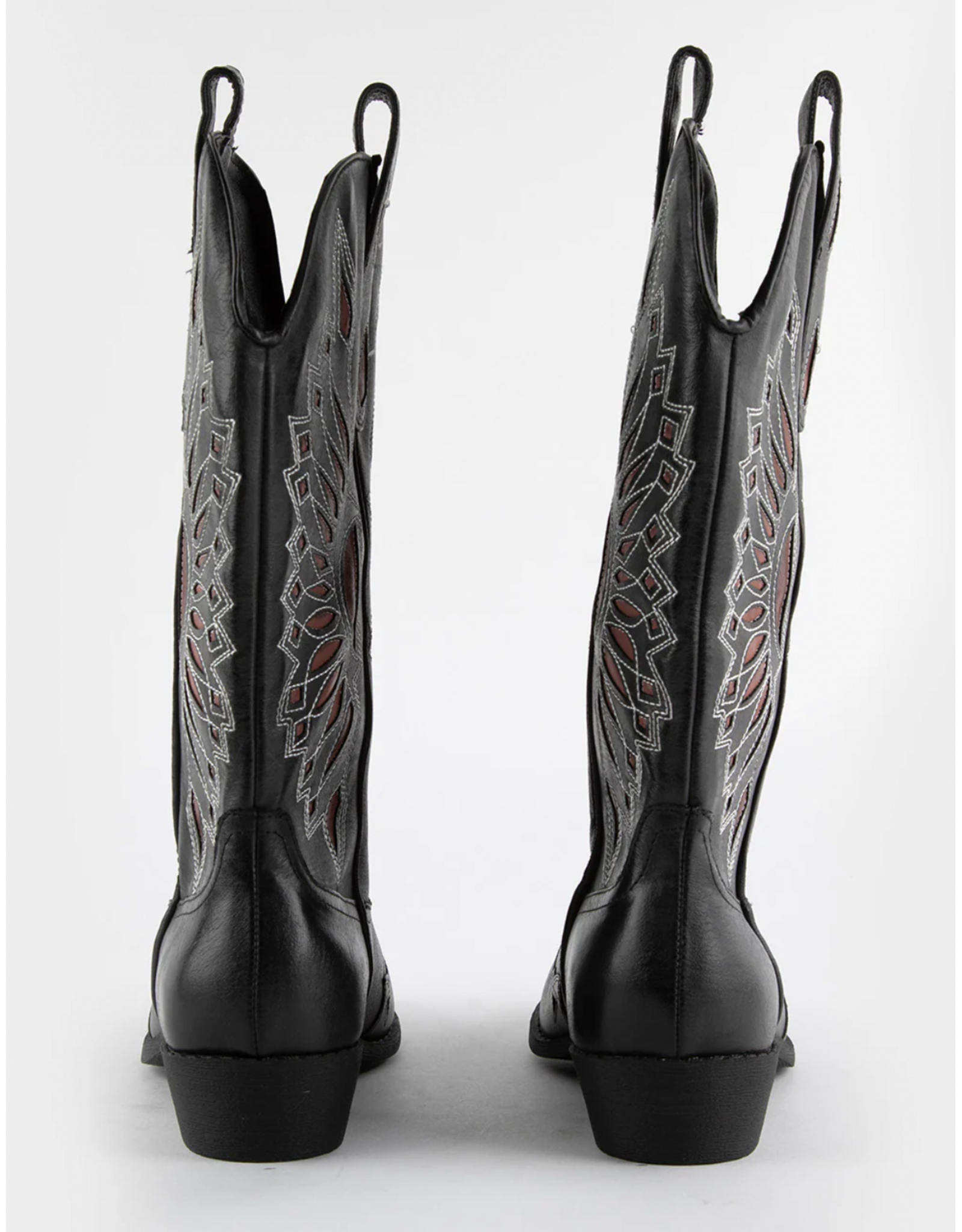 Matisse Matisse - Bandera Western Boot (Black / Red)