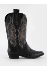 Matisse Matisse - Bandera Western Boot (Black / Red)