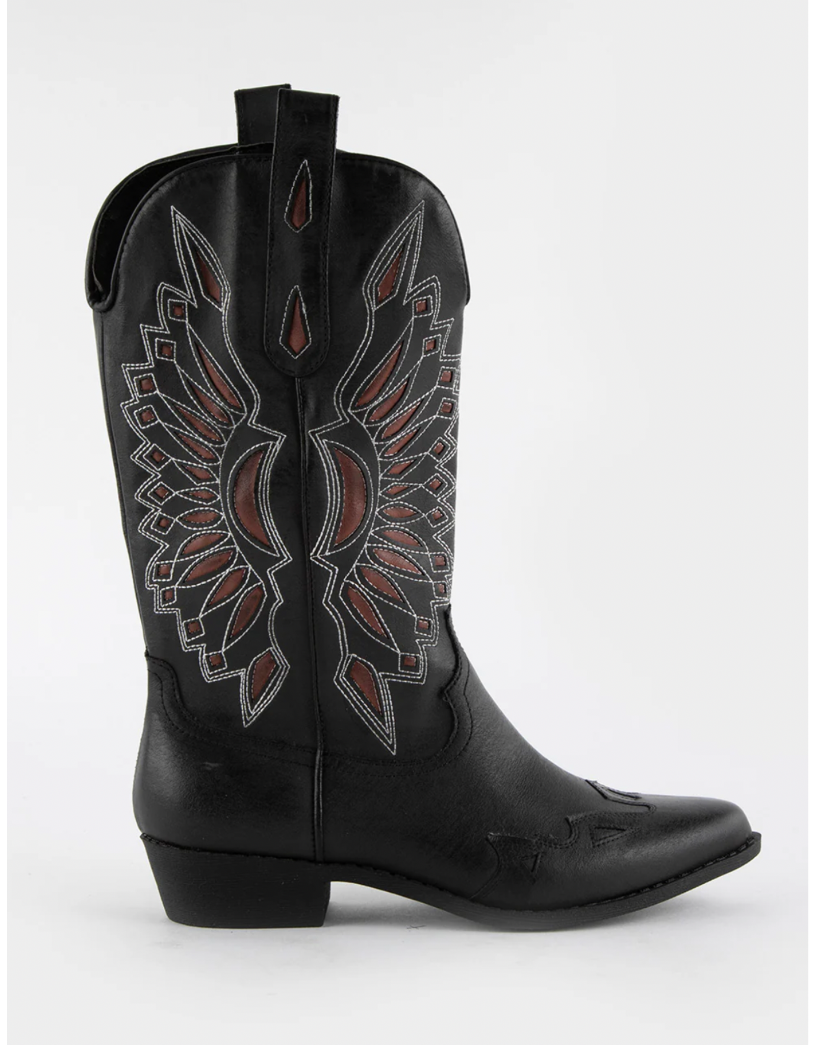 Matisse Matisse - Bandera Western Boot (Black / Red)