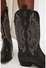 Matisse Matisse - Bandera Western Boot (Black / Red)