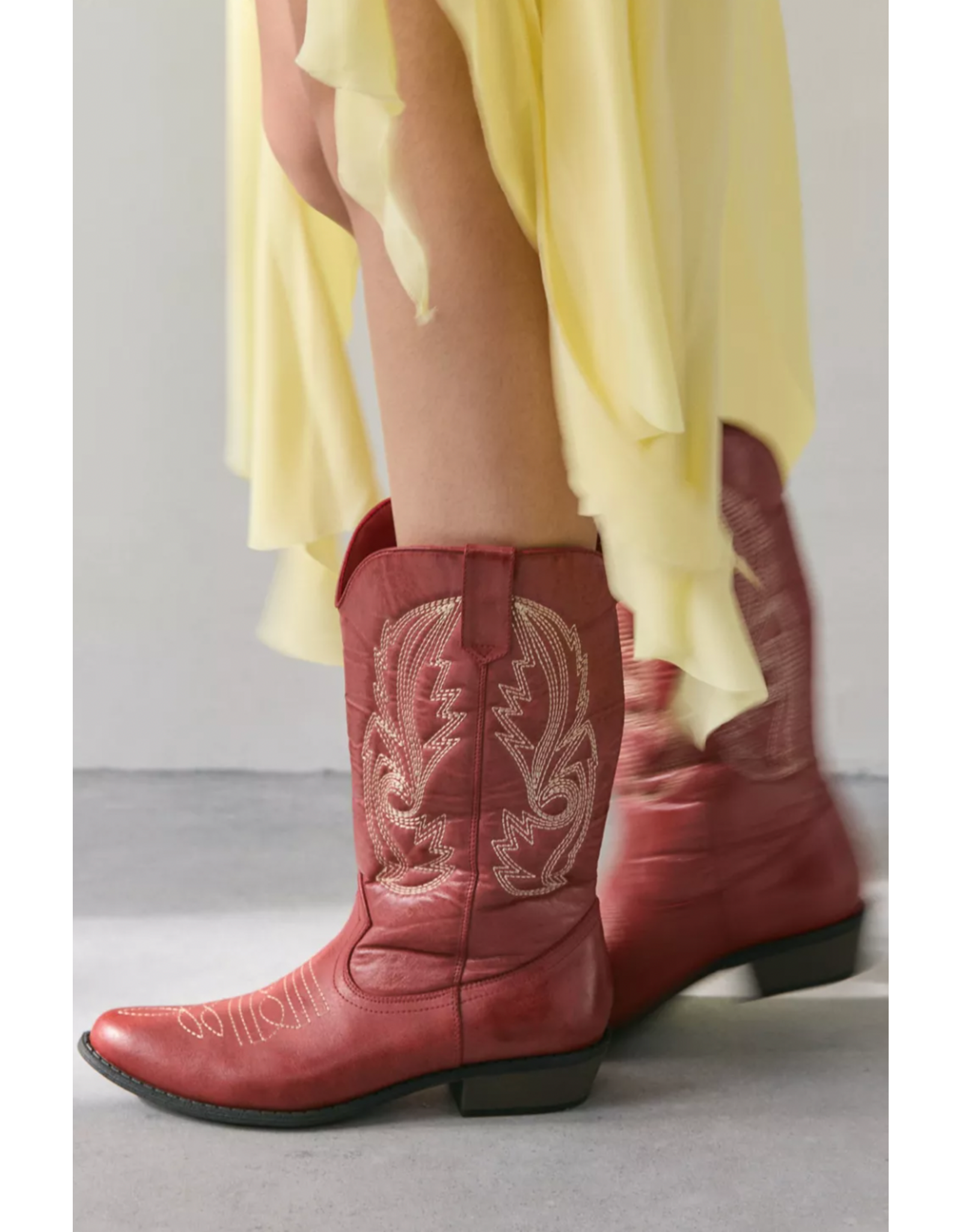 Matisse Matisse - Gaucho Western Boot (Red)