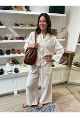 RD Style RD Style - Georgia Double Weave Button Up (Off White)