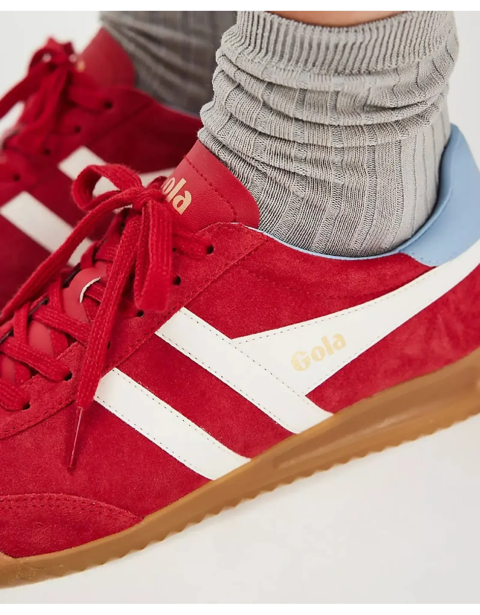 Gola Gola - Torpedo Leather (Red / Off White / Air)