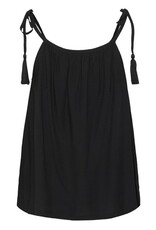 Cream Cream - Tiah Strappy Tank (Pitch Black)
