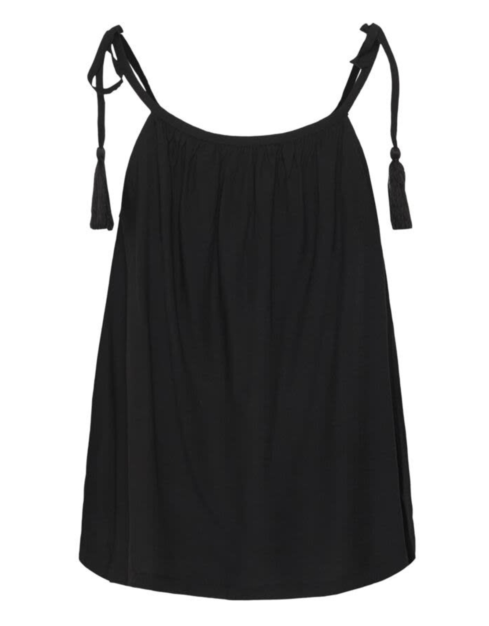 Cream Cream - Tiah Strappy Tank (Pitch Black)