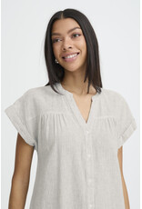 b.young b.young - Izola Short Sleeve Dress (Vetiver)