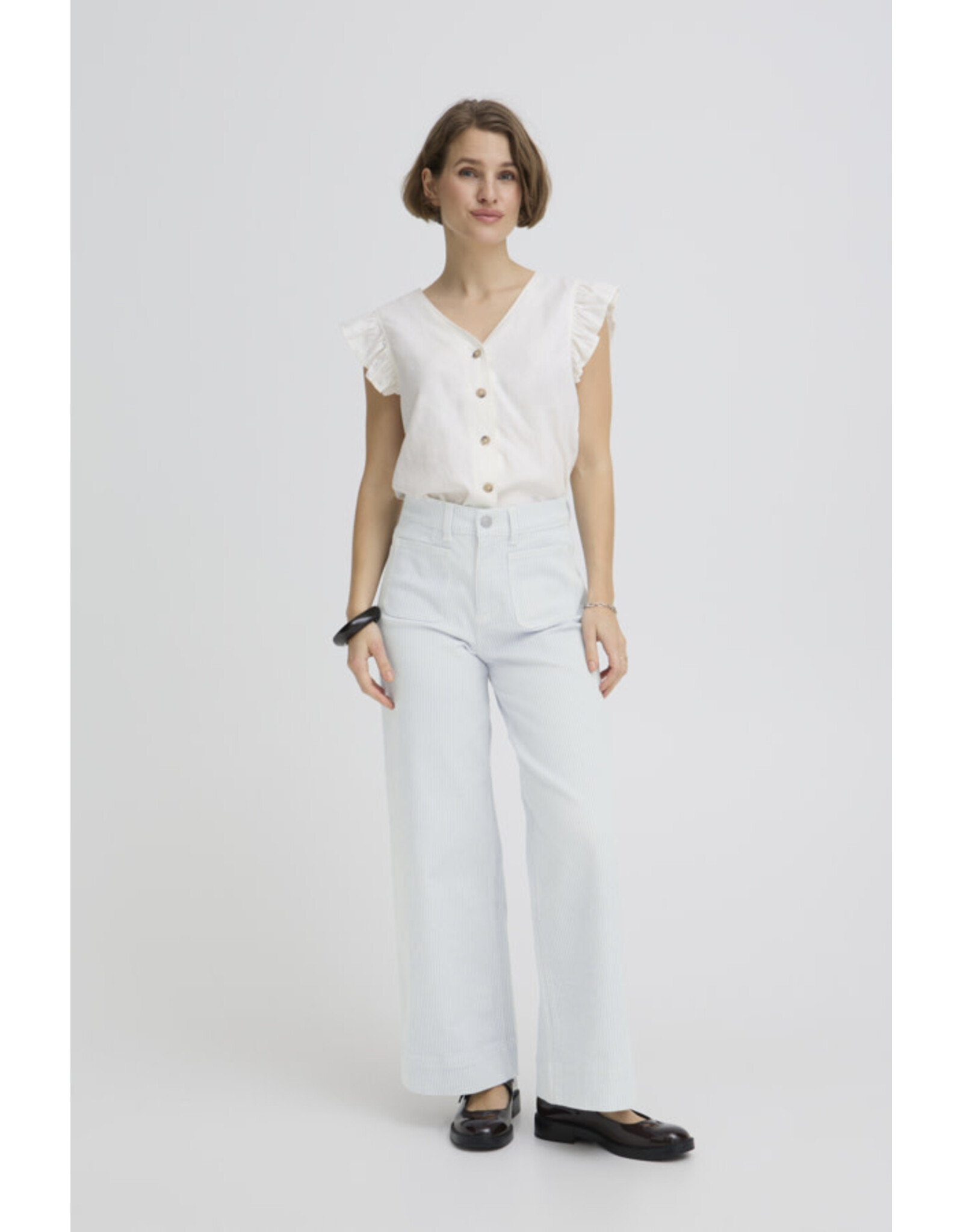b.young b.young - Kasion Wide Pocket Jeans (Light Blue)