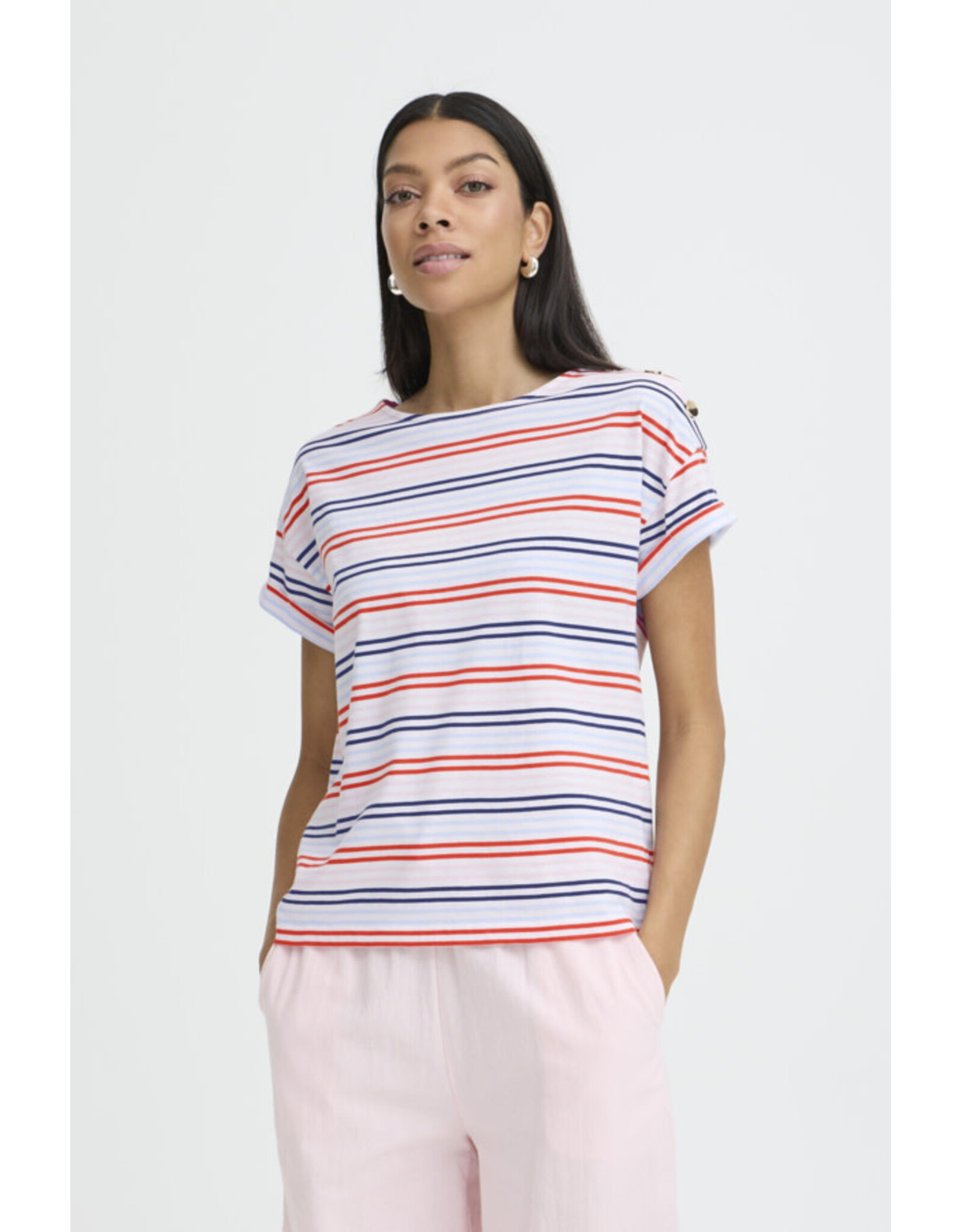 b.young b.young - Silany Striped Tee (Windsurfer)
