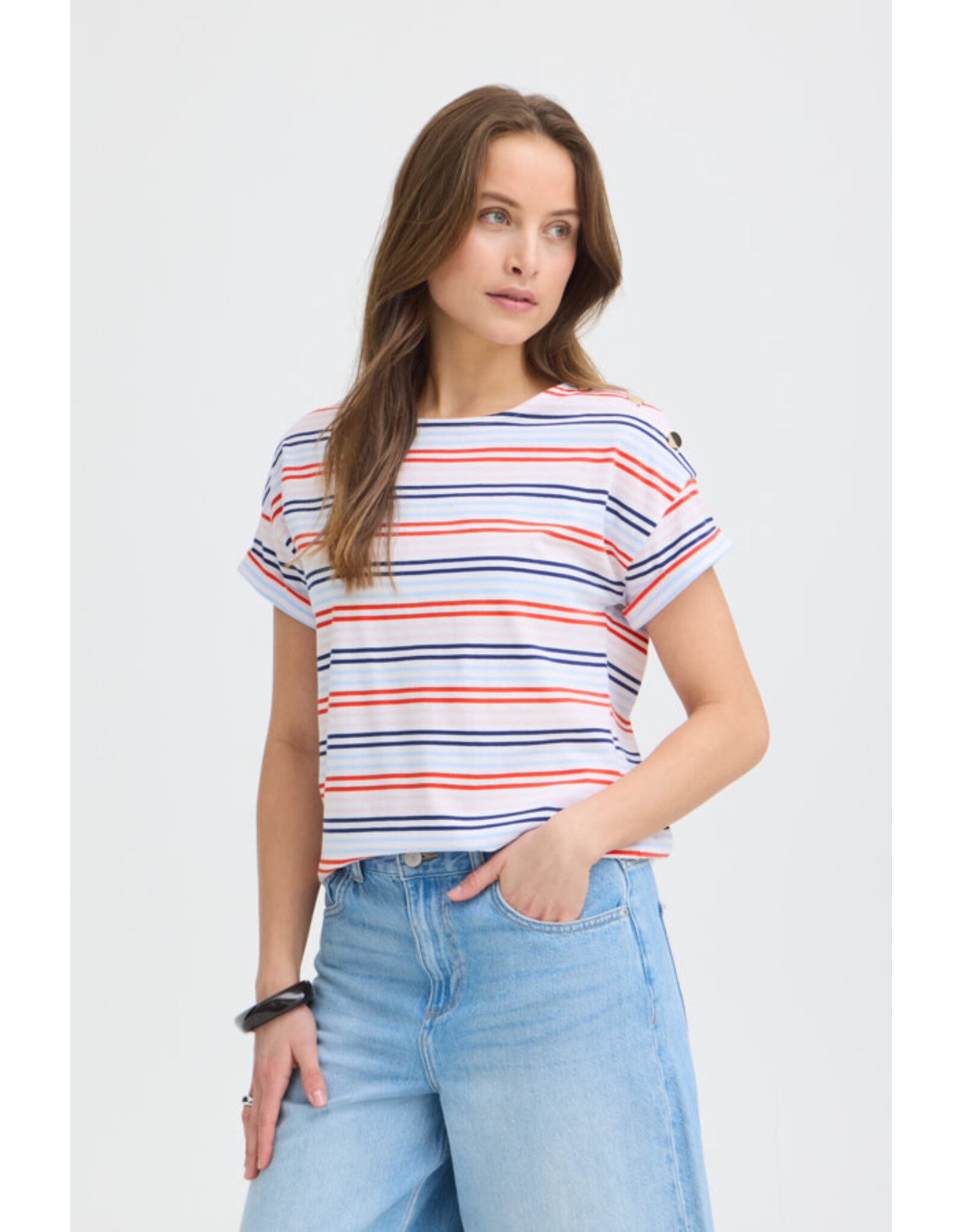 b.young b.young - Silany Striped Tee (Windsurfer)