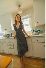 Sadie & Sage Sadie & Sage - New Romance Midi Dress (Midnight)