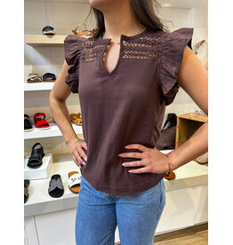 b.young b.young - Iberlin Blouse (French Roast)
