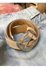 Medike Landes Medike Landes - Candace leather belt (beige)