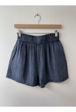 RD Style RD Style - Elowen Bubble Gauze Shorts (Ink)