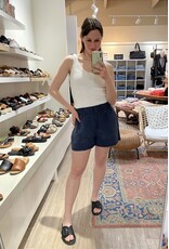 RD Style RD Style - Elowen Bubble Gauze Shorts (Ink)