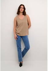 Kaffe Kaffe - Milia Top (Chinchilla)