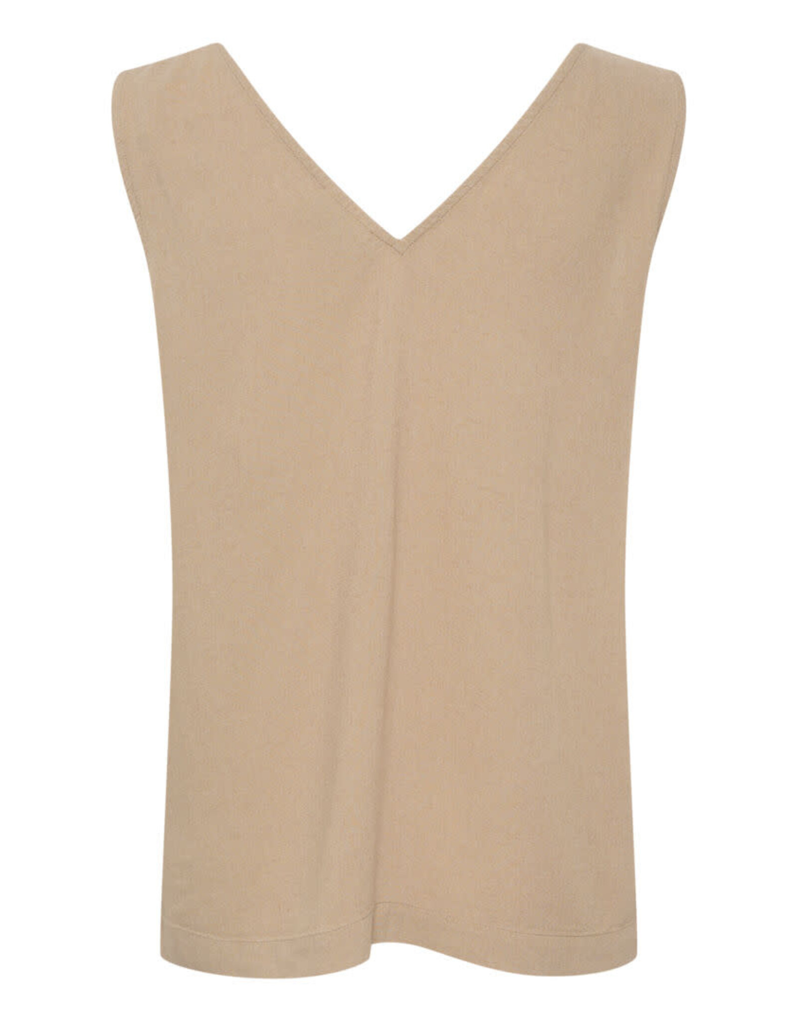 Kaffe Kaffe - Milia Top (Chinchilla)