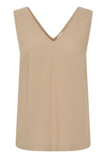 Kaffe Kaffe - Milia Top (Chinchilla)