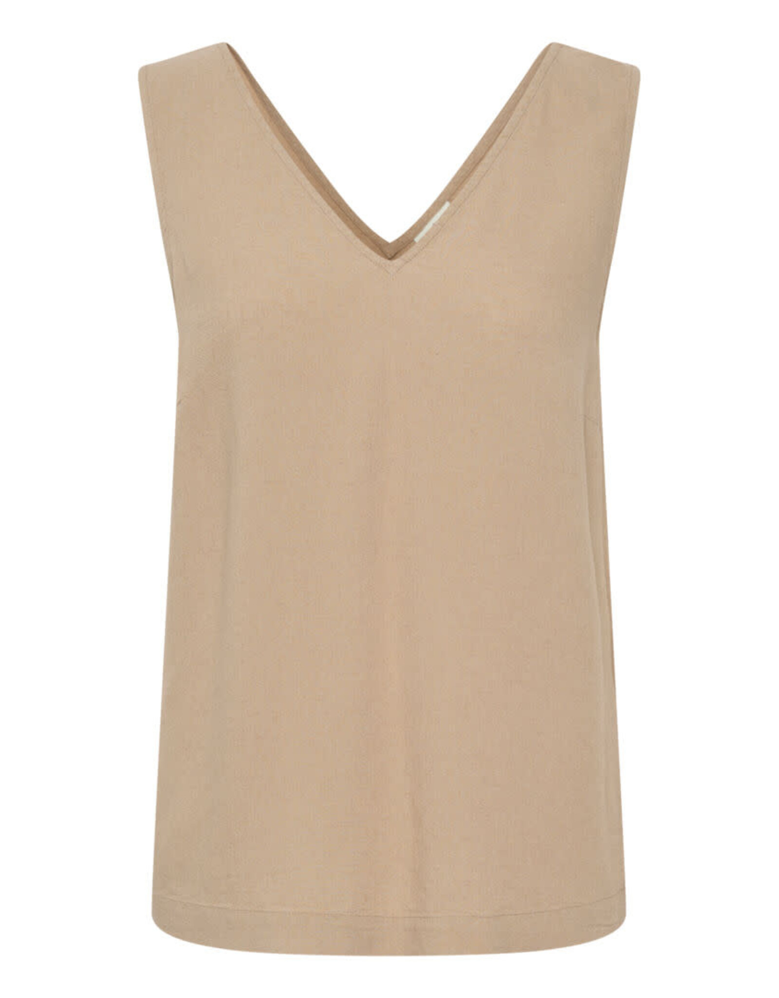 Kaffe Kaffe - Milia Top (Chinchilla)
