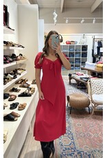 Papillon Papillon - Off the Shoulder Midi Dress (Red)