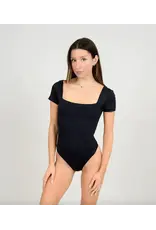 RD Style RD Style - Stacy Square Neck Bodysuit (Black)