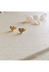 Pika & Bear Pika & Bear - Total Eclipse of the Heart stud earrings
