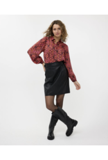 EsQualo EsQualo - Vegan Leather Short Skirt (Black)