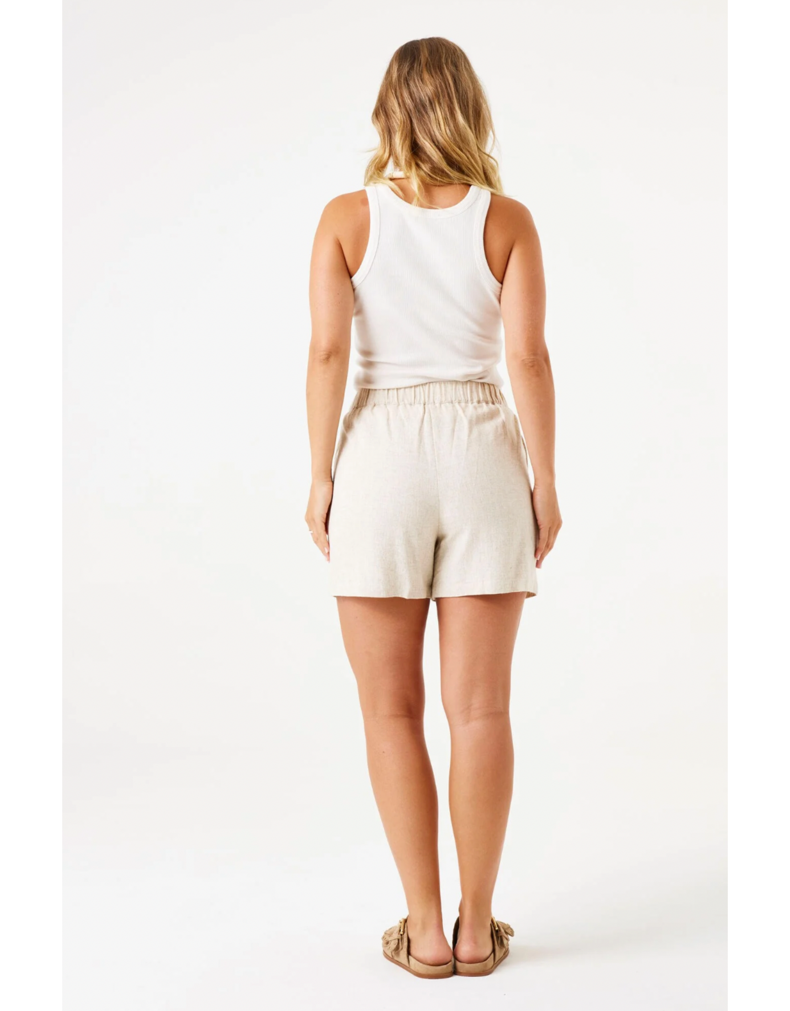 Garcia Garcia - Ribbed Tank (Ecru)