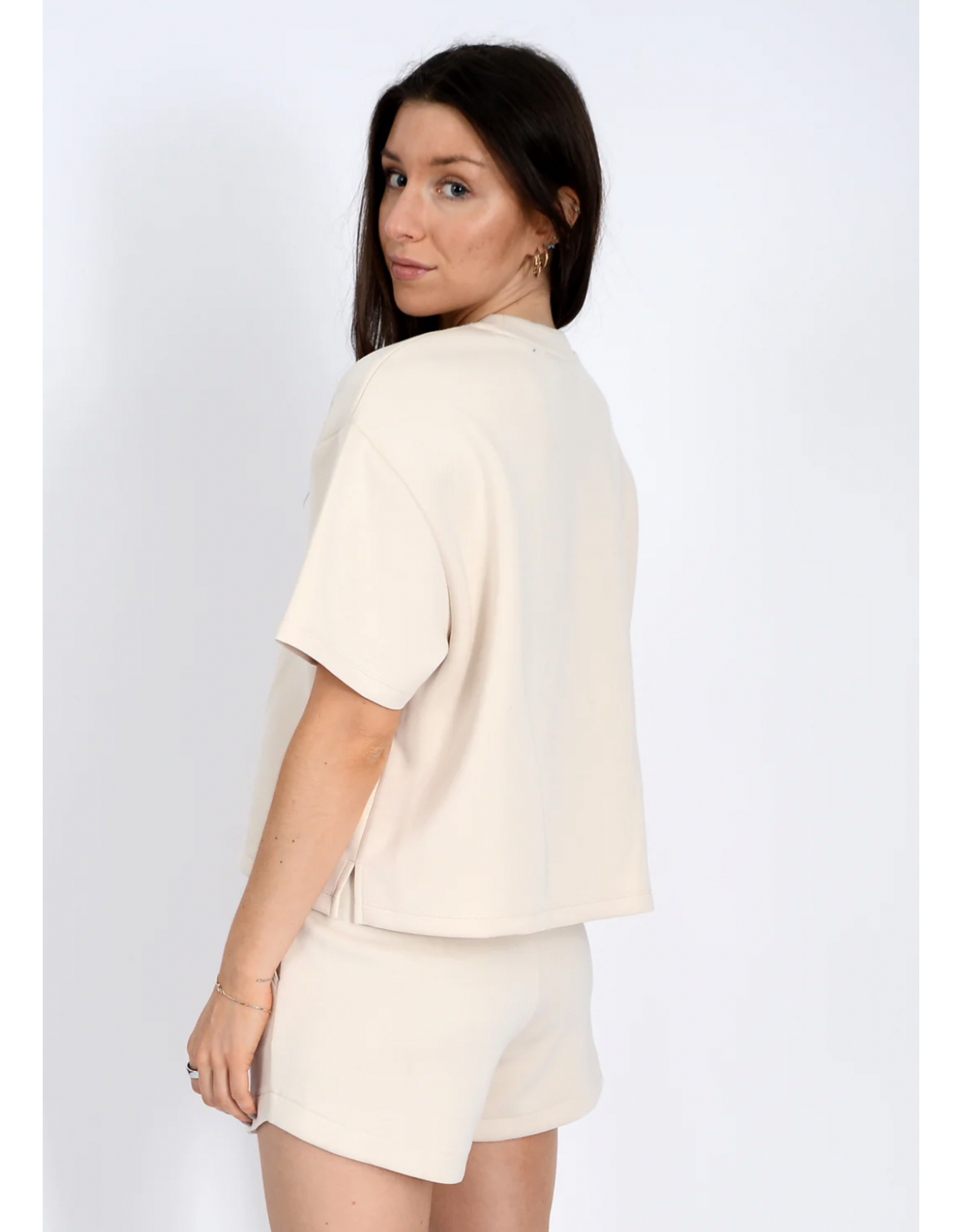 RD Style RD Style - Tess Soft Knit Tee (Creamery)